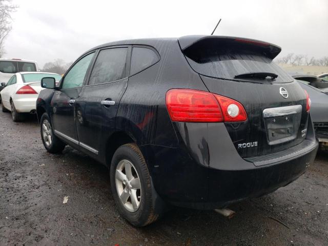 JN8AS5MV0DW127386 - 2013 NISSAN ROGUE S BLACK photo 2