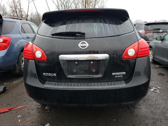 JN8AS5MV0DW127386 - 2013 NISSAN ROGUE S BLACK photo 6