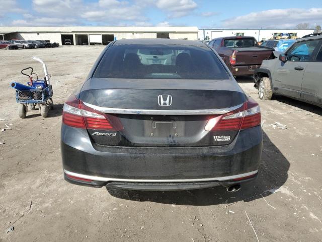 1HGCR2F36HA218807 - 2017 HONDA ACCORD LX BLACK photo 6