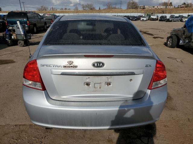 KNAFE121375411104 - 2007 KIA SPECTRA EX SILVER photo 6