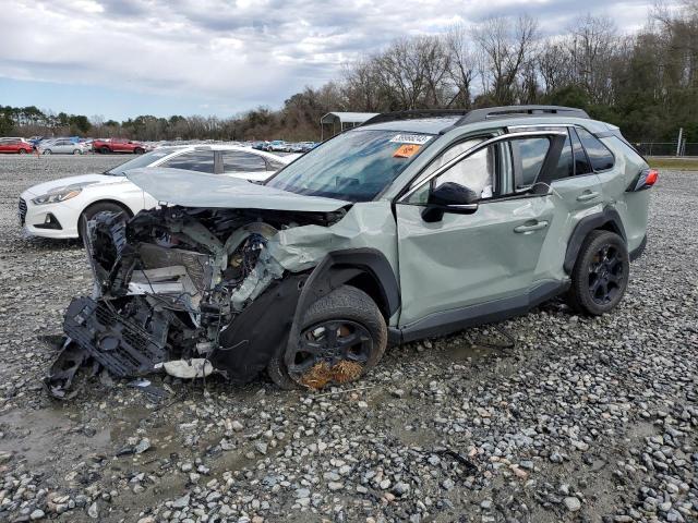 2T3S1RFV2MW153011 - 2021 TOYOTA RAV4 TRD OFF ROAD GRAY photo 1