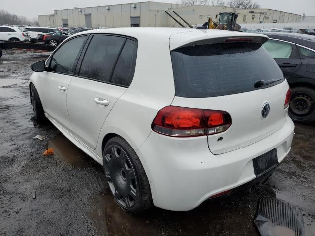 WVWPF7AJXCW352095 - 2012 VOLKSWAGEN GOLF R WHITE photo 2