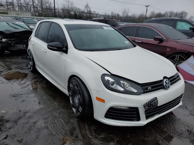 WVWPF7AJXCW352095 - 2012 VOLKSWAGEN GOLF R WHITE photo 4