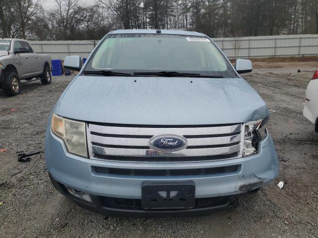 2FMDK38C78BA06377 - 2008 FORD EDGE SEL BLUE photo 5