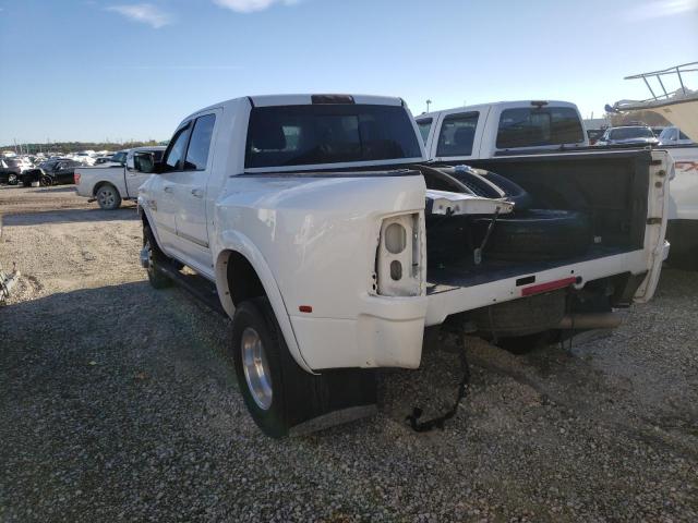 3C63RRML0GG128540 - 2016 RAM 3500 LARAMIE WHITE photo 2