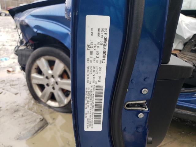 3D4PG5FV9AT115679 - 2010 DODGE JOURNEY SXT BLUE photo 13