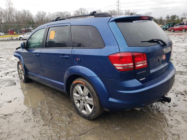 3D4PG5FV9AT115679 - 2010 DODGE JOURNEY SXT BLUE photo 2