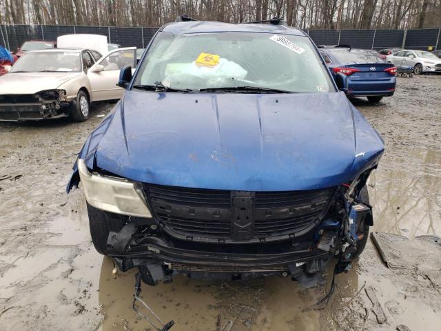 3D4PG5FV9AT115679 - 2010 DODGE JOURNEY SXT BLUE photo 5