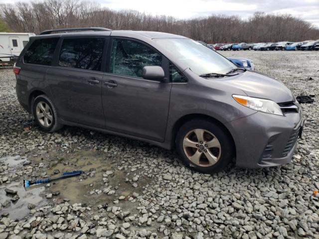 5TDKZ3DC2JS903219 - 2018 TOYOTA SIENNA LE GRAY photo 4