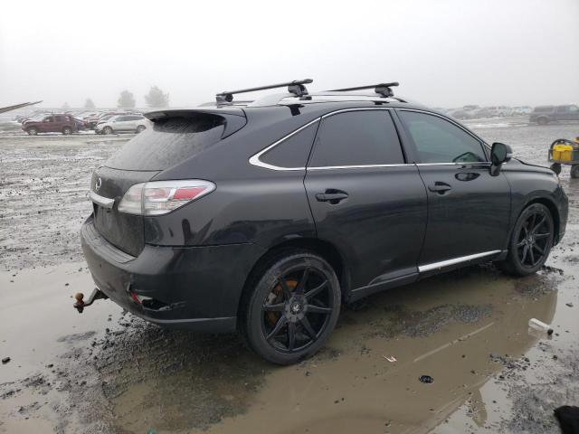 2T2BK1BA7CC151468 - 2012 LEXUS RX 350 BLACK photo 3