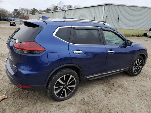 5N1AT2MV2KC826908 - 2019 NISSAN ROGUE S BLUE photo 3