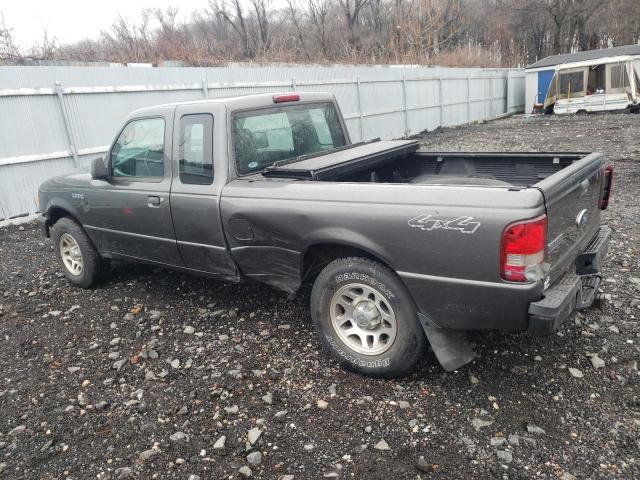 1FTLR4FEXBPA17153 - 2011 FORD RANGER SUPER CAB CHARCOAL photo 2