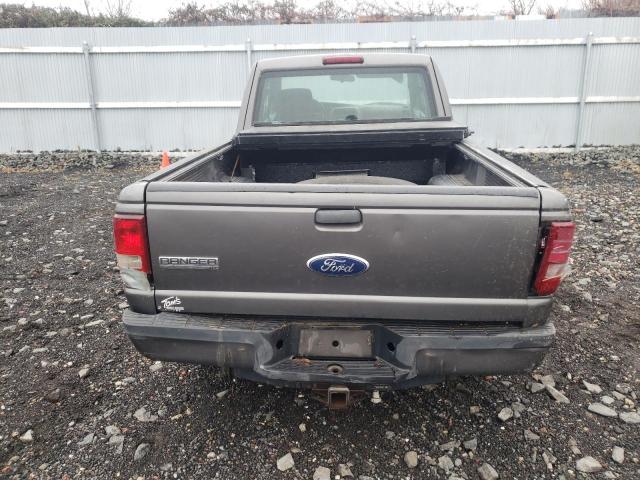 1FTLR4FEXBPA17153 - 2011 FORD RANGER SUPER CAB CHARCOAL photo 6