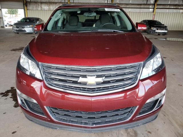 1GNKRGKDXHJ260331 - 2017 CHEVROLET TRAVERSE LT MAROON photo 5