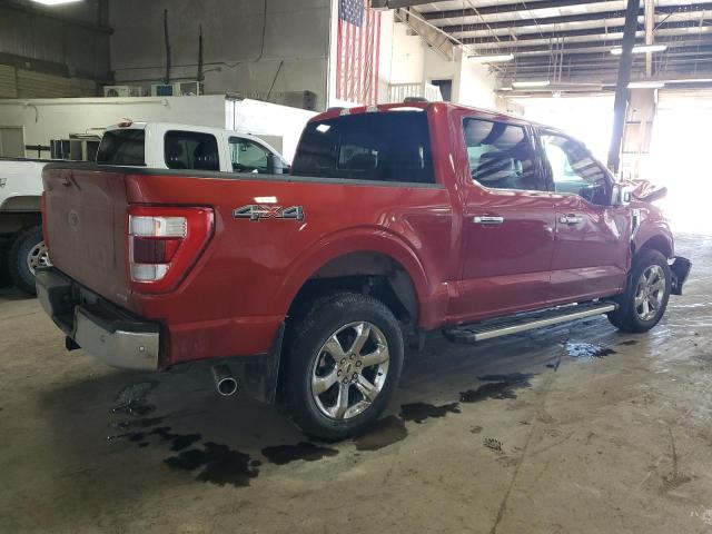 1FTFW1E89PKF94700 - 2023 FORD F 150 SUPERCREW RED photo 3