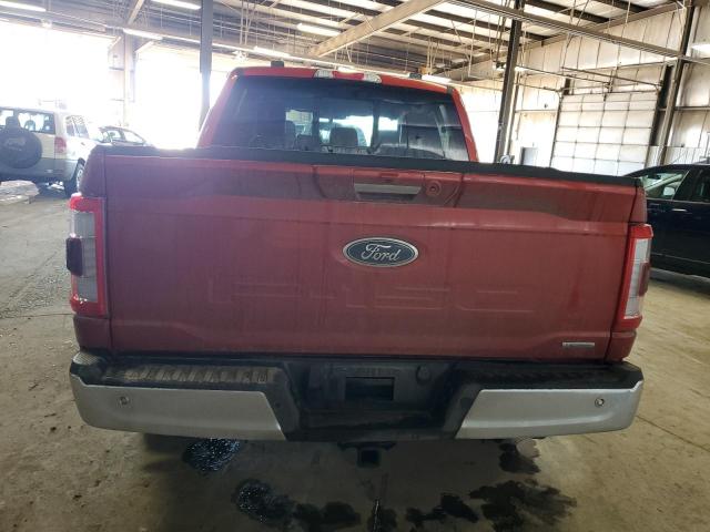 1FTFW1E89PKF94700 - 2023 FORD F 150 SUPERCREW RED photo 6