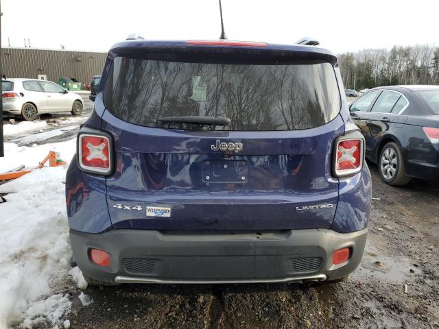 ZACCJBDT9GPC69869 - 2016 JEEP RENEGADE LIMITED BLUE photo 6