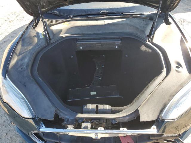 5YJSA1H18EFP32748 - 2014 TESLA MODEL S GRAY photo 11