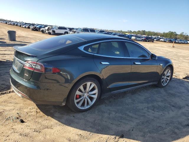5YJSA1H18EFP32748 - 2014 TESLA MODEL S GRAY photo 3