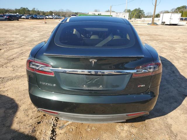 5YJSA1H18EFP32748 - 2014 TESLA MODEL S GRAY photo 6