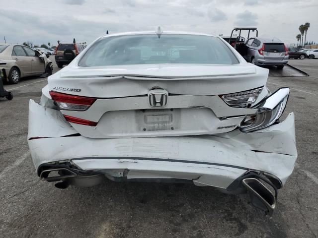 1HGCV1F3XLA136643 - 2020 HONDA ACCORD SPORT WHITE photo 6