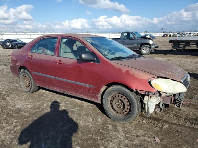 1NXBR32E65Z388856 - 2005 TOYOTA COROLLA CE BURGUNDY photo 4