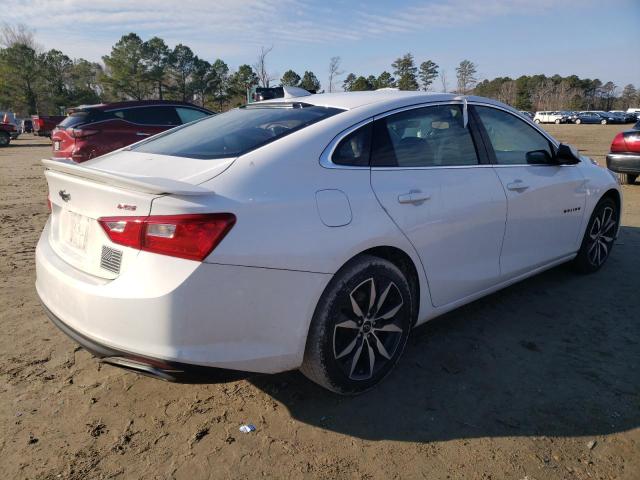 1G1ZG5ST5LF148341 - 2020 CHEVROLET MALIBU RS WHITE photo 3