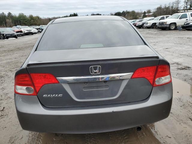 2HGFA1F64BH522946 - 2011 HONDA CIVIC LX-S رمادي صورة 6