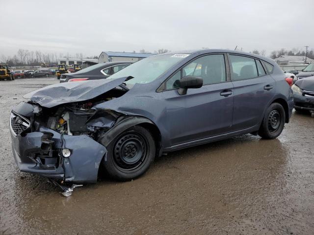 4S3GTAA61H3716592 - 2017 SUBARU IMPREZA GRAY photo 1