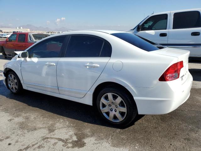 1HGFA16588L112993 - 2008 HONDA CIVIC LX WHITE photo 2