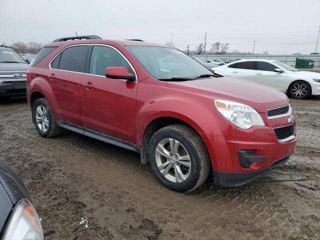 2GNFLEEK0D6252151 - 2013 CHEVROLET EQUINOX LT RED photo 4