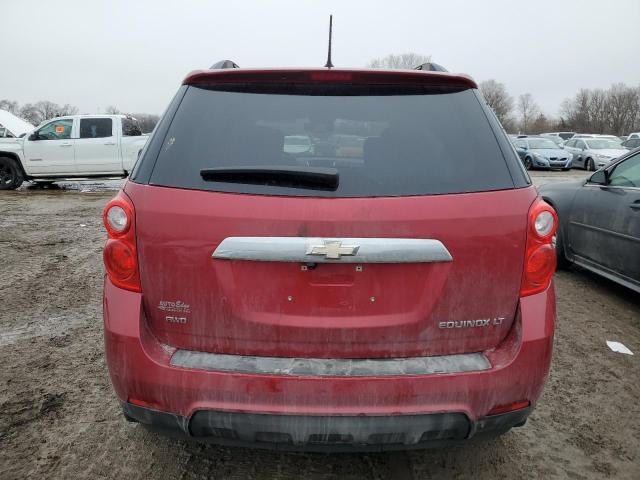 2GNFLEEK0D6252151 - 2013 CHEVROLET EQUINOX LT RED photo 6