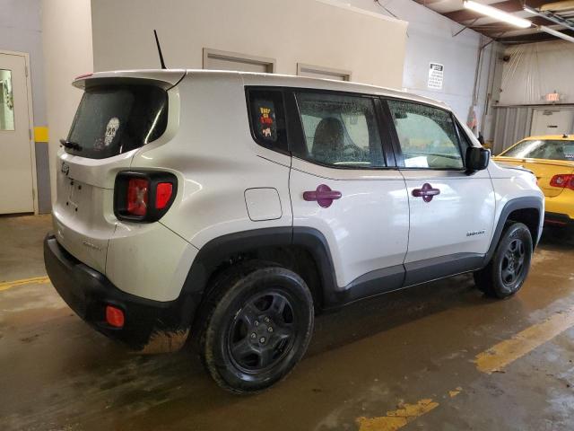 ZACCJBAB8JPH72019 - 2018 JEEP RENEGADE SPORT SILVER photo 3