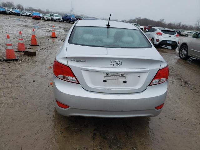 KMHCT4AE4HU243509 - 2017 HYUNDAI ACCENT SE SILVER photo 6