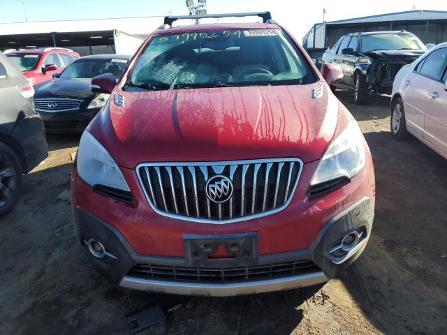 KL4CJGSB4FB131375 - 2015 BUICK ENCORE RED photo 5