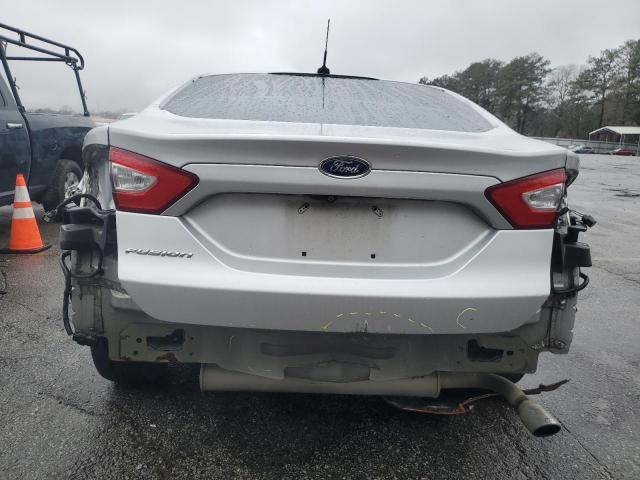 1FA6P0G73F5100927 - 2015 FORD FUSION S SILVER photo 6