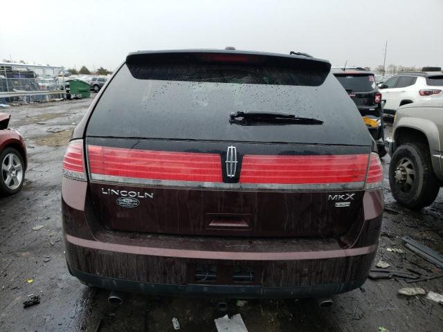 2LMDU88C79BJ04886 - 2009 LINCOLN MKX BURGUNDY photo 6