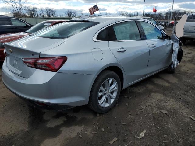 1G1ZD5ST1MF029616 - 2021 CHEVROLET MALIBU LT SILVER photo 3