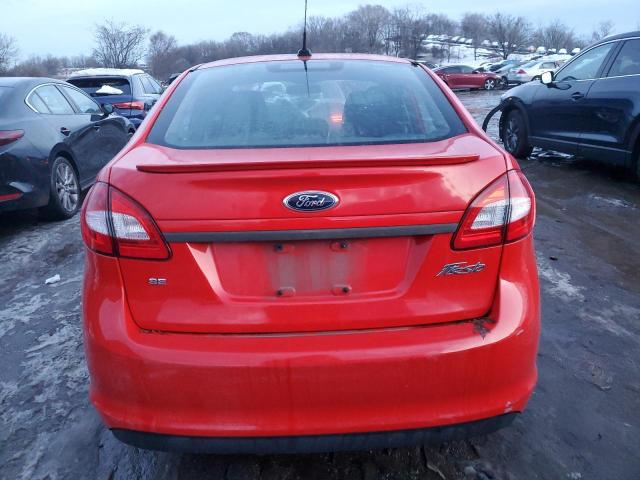 3FADP4BJ9DM119815 - 2013 FORD FIESTA SE RED photo 6