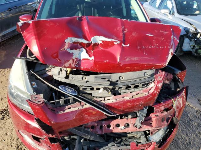 1FMCU9JX6EUC19624 - 2014 FORD ESCAPE TITANIUM RED photo 11