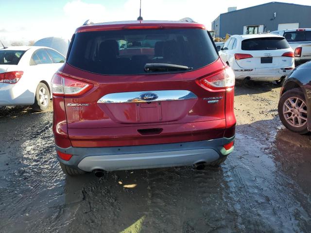 1FMCU9JX6EUC19624 - 2014 FORD ESCAPE TITANIUM RED photo 6