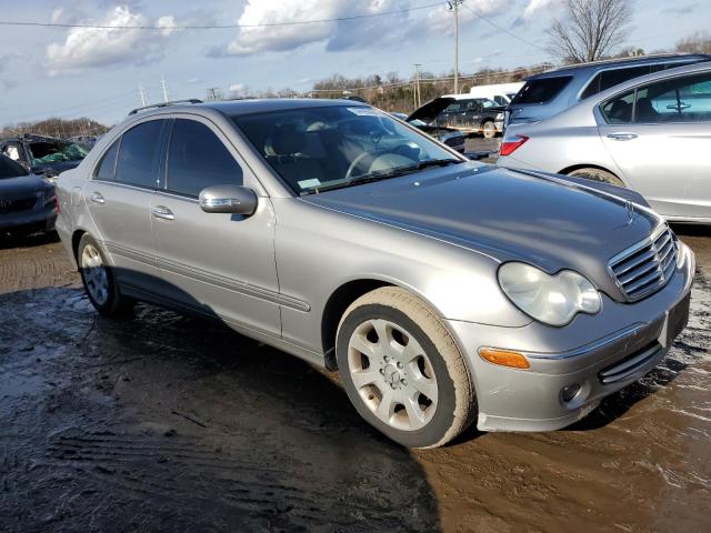 WDBRF92H26F800994 - 2006 MERCEDES-BENZ C 280 4MATIC SILVER photo 4