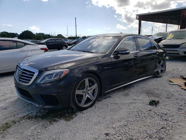 WDDUG7JB0HA333218 - 2017 MERCEDES-BENZ S 63 AMG CHARCOAL photo 1