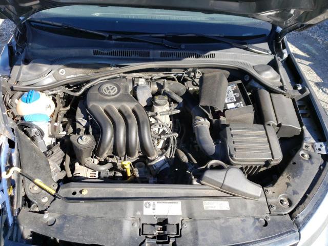 3VW2K7AJ2FM402320 - 2015 VOLKSWAGEN JETTA BASE رمادي صورة 11