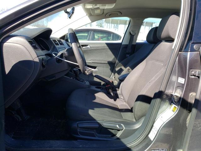3VW2K7AJ2FM402320 - 2015 VOLKSWAGEN JETTA BASE رمادي صورة 7