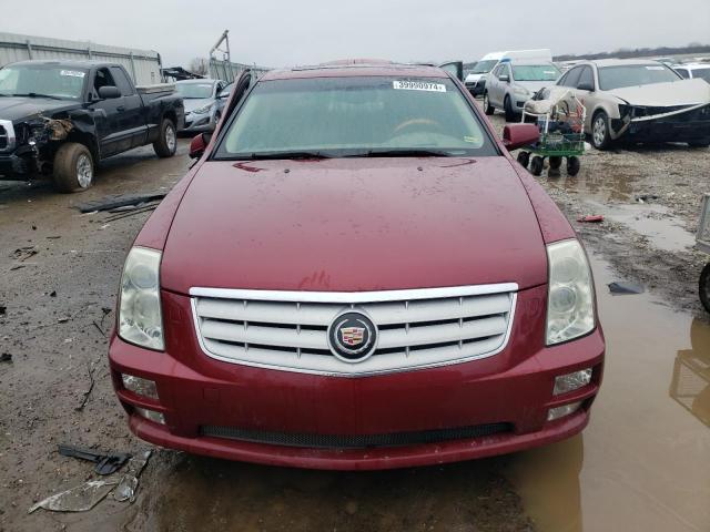 1G6DC67A450159382 - 2005 CADILLAC STS RED photo 5