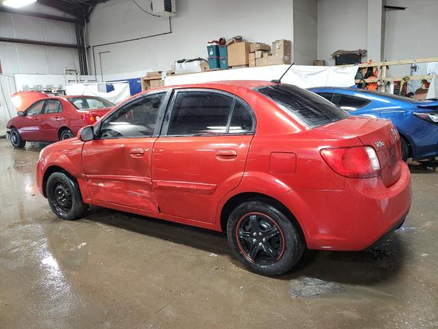 KNADH4A37B6930632 - 2011 KIA RIO BASE ORANGE photo 2