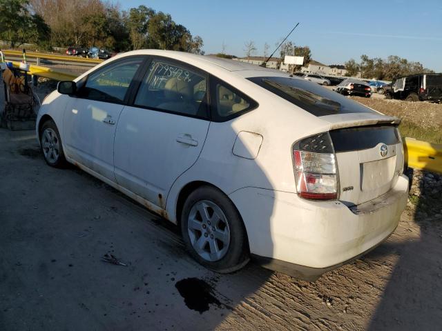 JTDKB20U553092973 - 2005 TOYOTA PRIUS WHITE photo 2