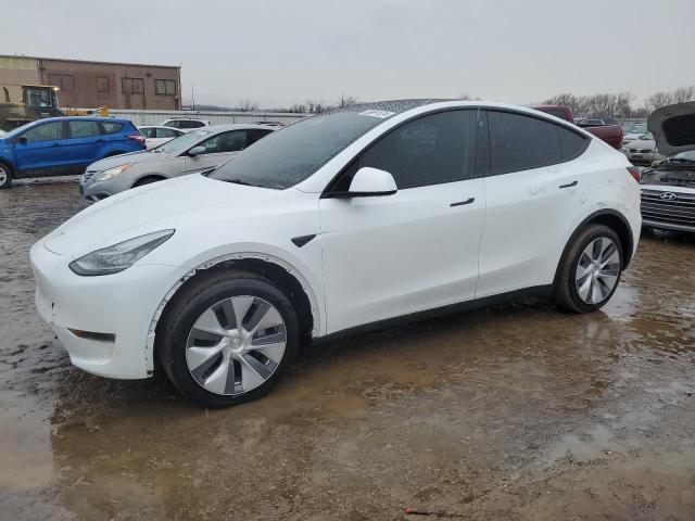 7SAYGDEE4NA013014 - 2022 TESLA MODEL Y WHITE photo 1