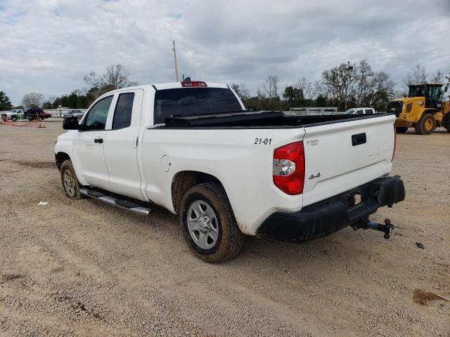 5TFUY5F16MX019169 - 2021 TOYOTA TUNDRA DOUBLE CAB SR/SR5 WHITE photo 2